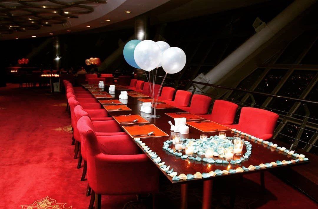 هزینه ورودی رستوران گردون برج میلاد