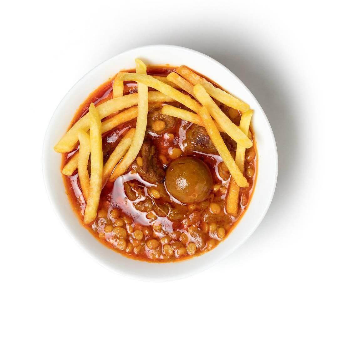 خورشت قیمه رستوران نعناپونه