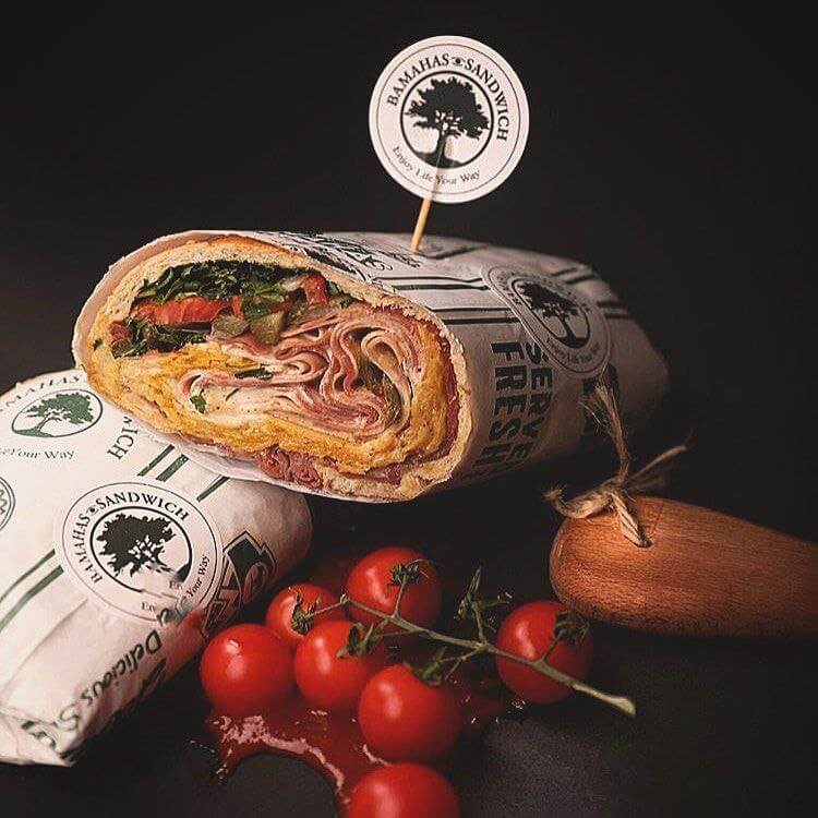 ساندویچ ژامبون ساندویچی باماهاس
