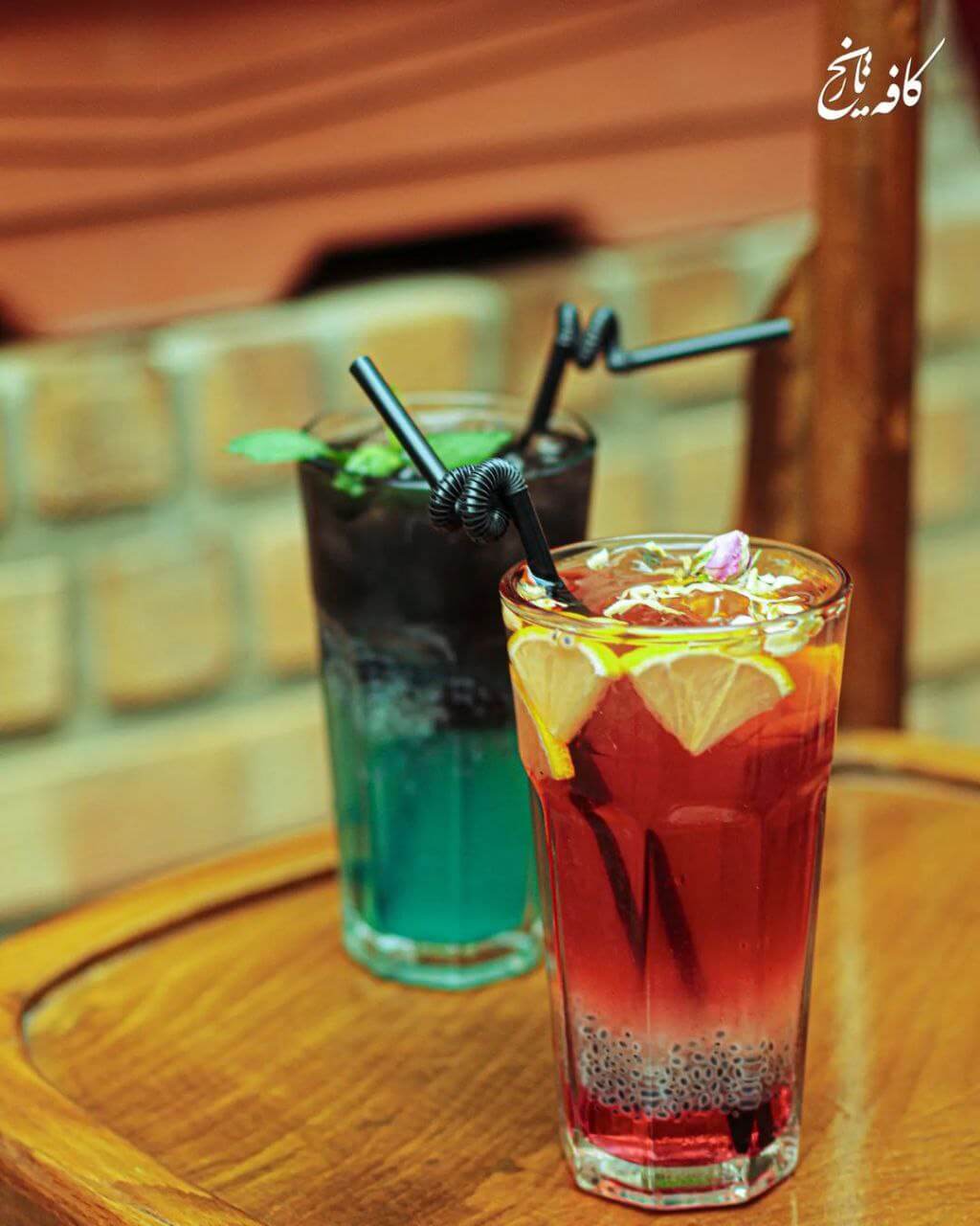 نوشیدنی‌های تابستانه در کافه تاریخ