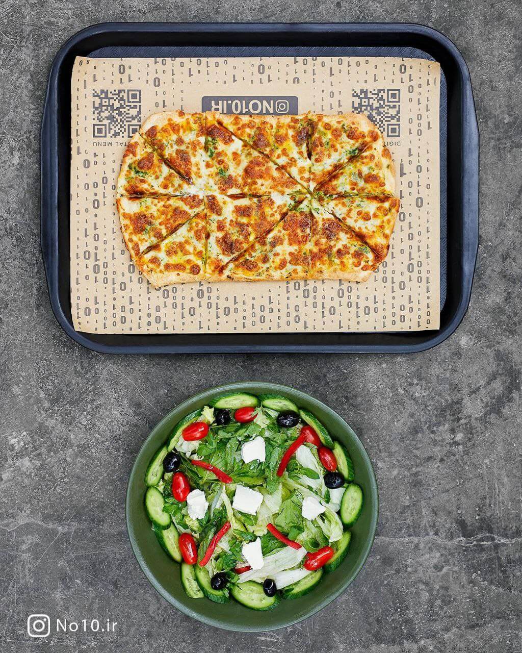 سالاد یونانی علیرضا منصوریان