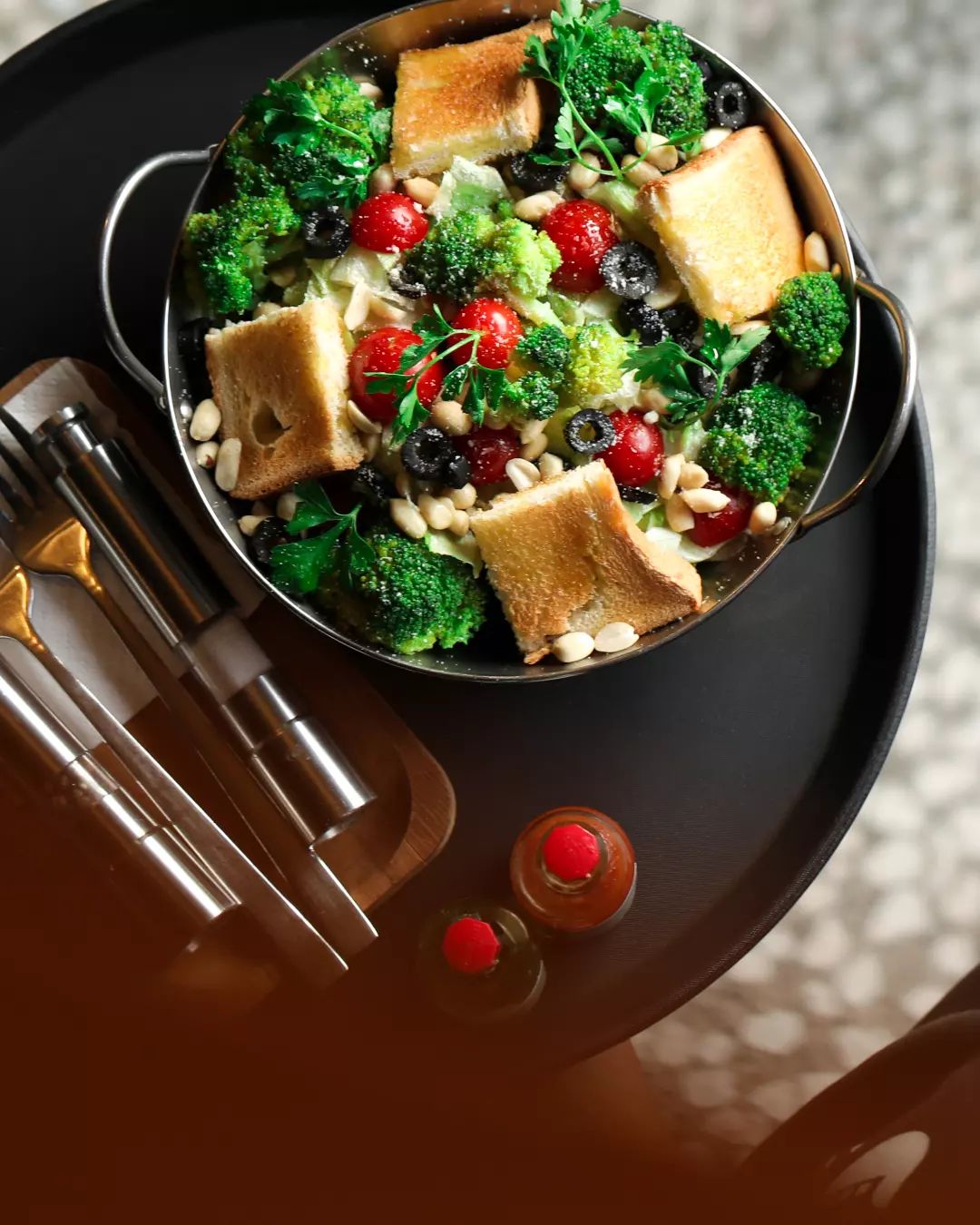 سالاد سزار کافه رستوران دوسه