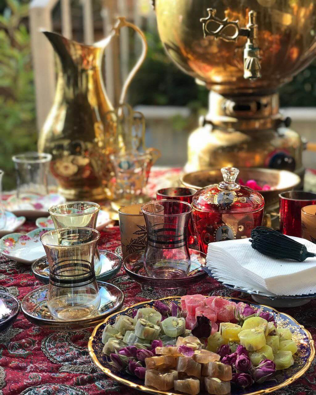 سرویس چای کافه گالری آس