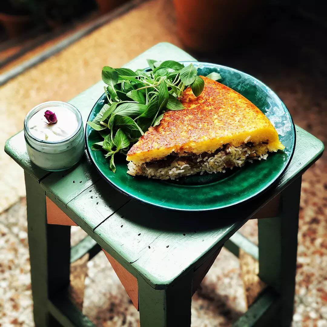 غذاهای ایرانی در کافه گالری مارکوف