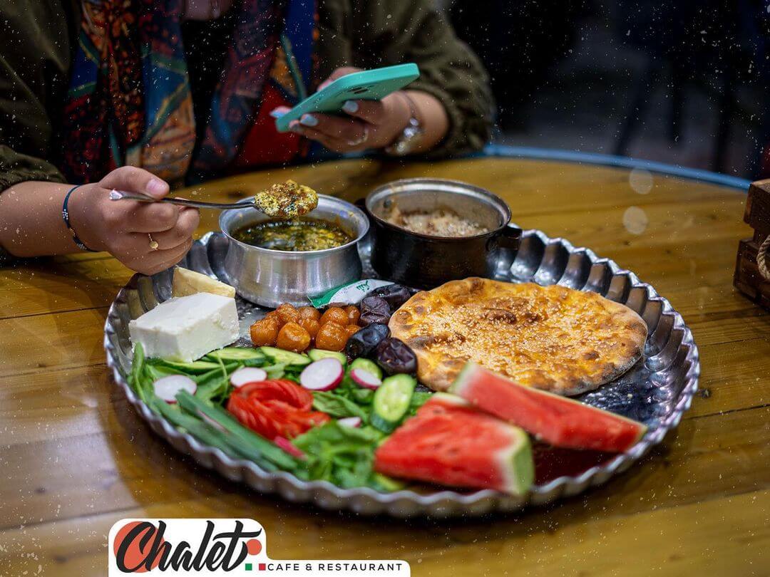 ماهی کبابی رستوران ایتالیایی شله