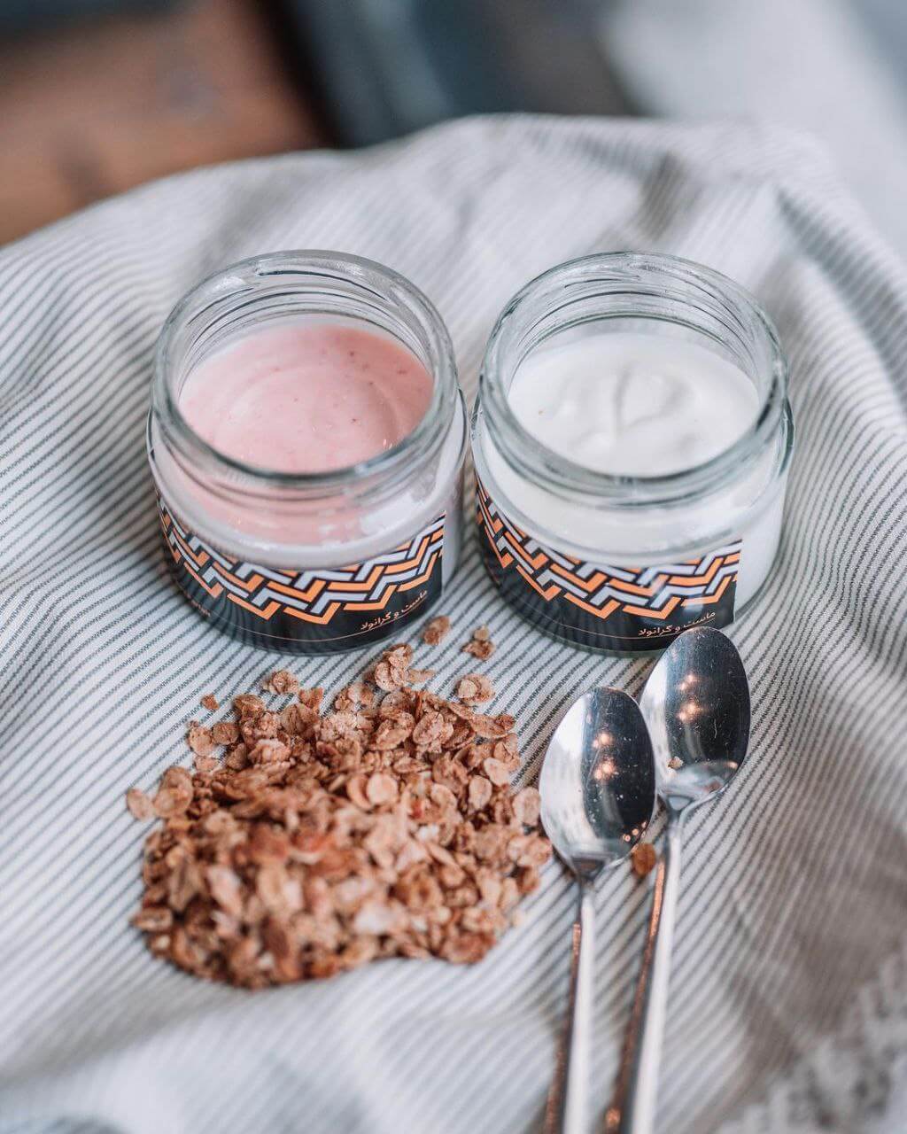 ماست و گرانولا کافه لمیز تهران