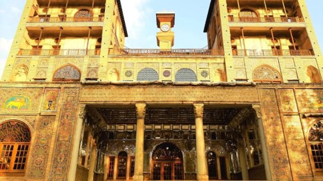 فضای بیرونی کاخ گلستان