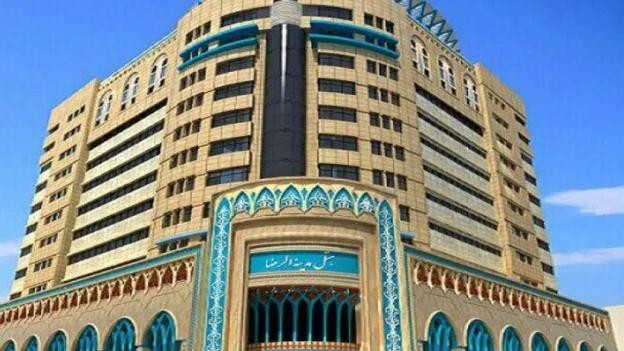 فضای بیرونی هتل مدینه الرضا